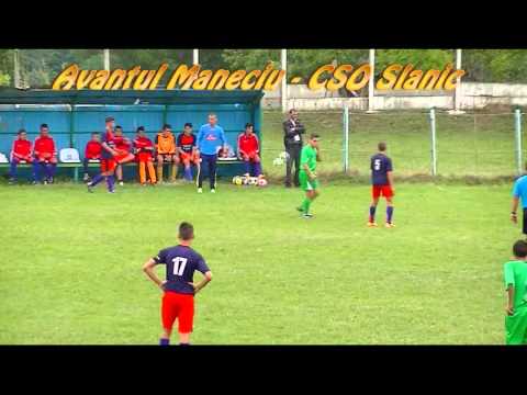 Fotbal - AVANTUL MANECIU - CSO SLANIC scor 1-5 !