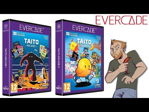 Let's Play Evercade - TAITO ARCADE 1 & TAITO ARCADE 2