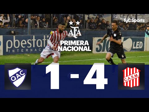 Quilmes 1 VS  San Martín (T) 4 | Fecha 9 | Primera Nacional 2019/2020