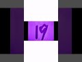 Sesame Street 1 To 20 Number Elimination In G Major 15 In Purple