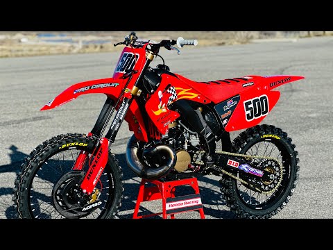 2004 Honda CR500AF Walkaround - 1985 CR500R AF Conversion