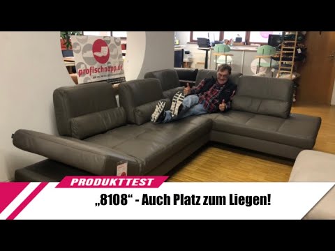 Himolla 8108  Große Ecke mit verstellbarem Rücken in Leder Longlife soft schlamm by profischnapp.de