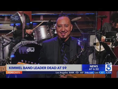 Jimmy Kimmel Live! bandleader, Cleto Escobedo III, dies at 59