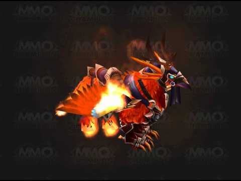 New Flying Mount - Flameward Hippogryph