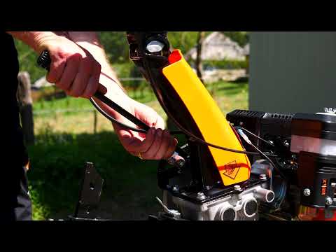 Motosapa T704 cu Roti de Transport EvoTools +Plus