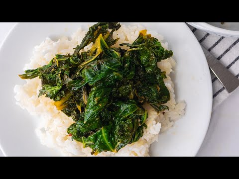 Lemon Garlic Kale Sauté