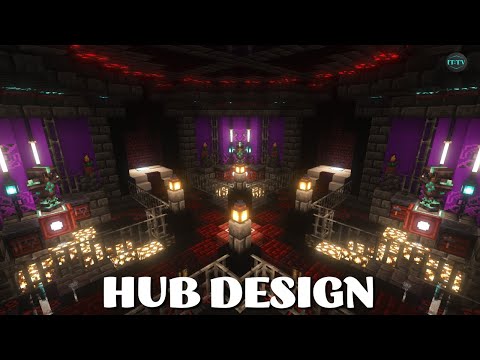 Ultimate Minecraft Hub Design | Complete Build Guide