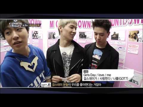 [HD] 140227 M!countdown  Girl's Day Hyeri cut with GOT7