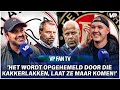 ? 'HELEMAAL ????? in AMSTERDAM, WE SPELEN ze er ???? AF!' ?