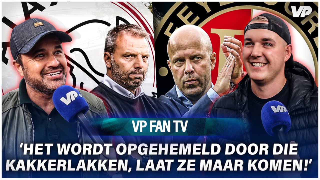 Thumbnail for article: Nederige Ajax-fans, zelfverzekerde Feyenoord-fans: 'Spelen ze er vies af'
