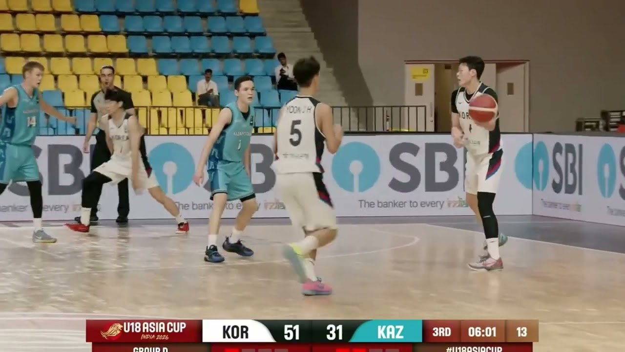 U18 아시아컵  한국 카자흐스탄 득점 하이라이트