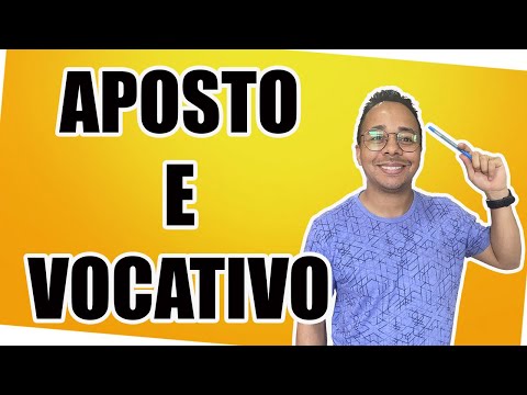 APOSTO E VOCATIVO