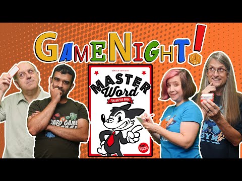 Master Word - GameNight! Se9 Ep27 - How to Play and Playthrough