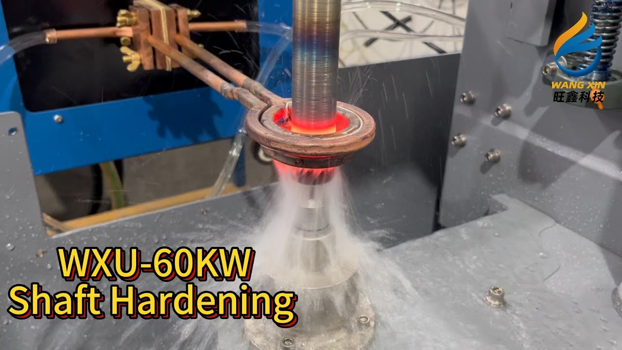 WXU-60KW Shaft Hardening Quenching Induction Heating Machine For Metal Heat Treatment