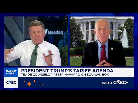 Watch CNBC's full interview with White House senior trade counselor Peter Navarro