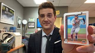 Box break: 2025 Topps Series 1 Baseball cards scores golden mirror variation hit