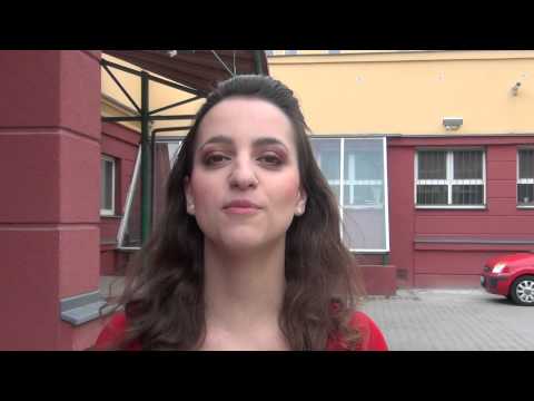 Petra Horváthová zdravív DK Akord