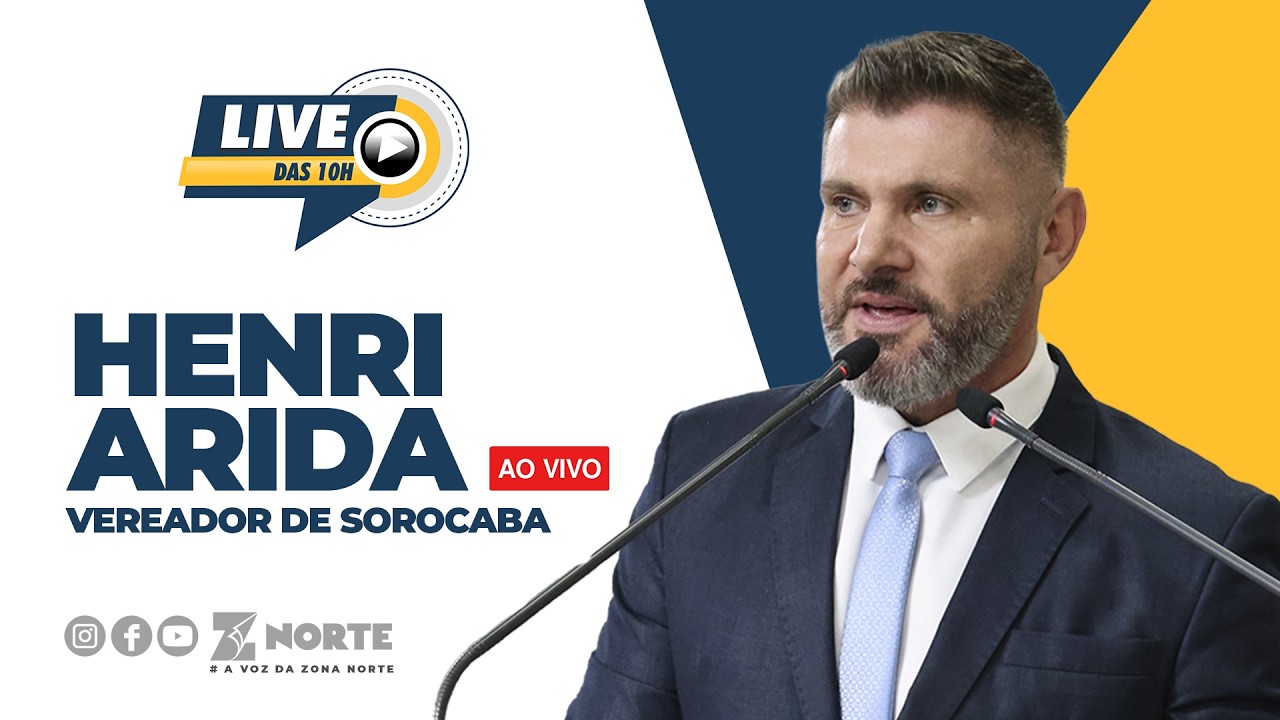 Vereador Henri Arida AO VIVO