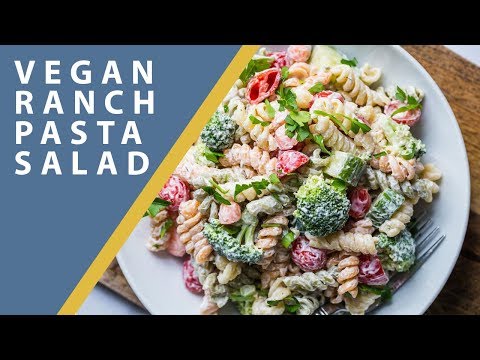EASY Ranch Pasta Salad
