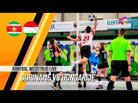 LIVE Korfbal | Suriname vs Hongarije | Op weg naar WK'23 in Taipei