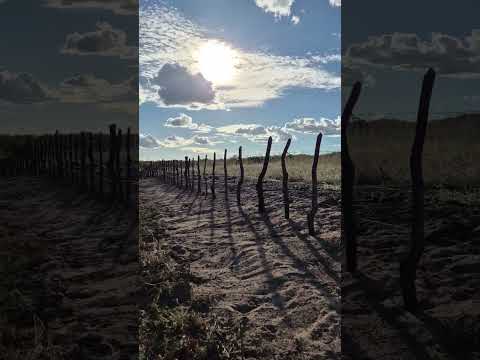 Entardecer fazenda Volta - Antônio Martins RN - Dia 25 de julho de 2026.