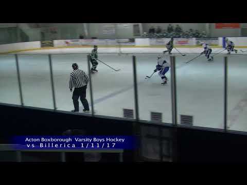 AB Boys Ice Hockey vs Billerica 1 11 17