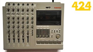 Video thumbnail for TASCAM 424: TESTING OUT A TASCAM PORTASTUDIO 424 | 424recording.com by 424 Recording