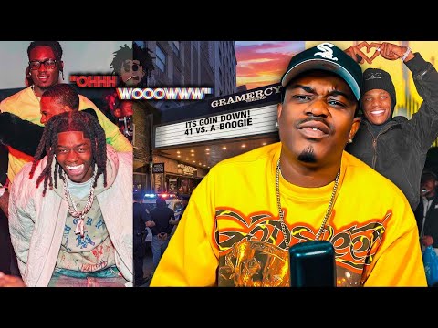 41 Group & A Boogie’s Crew Brawl🥊After Bay Swag’s Show!😳