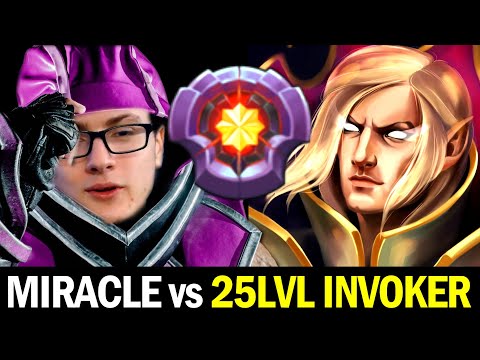 MIRACLE picks his Signature Anti-Mage vs Pro Invoker Spammer Dota 2