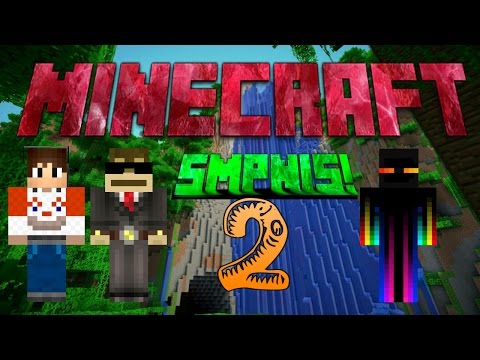 Minecraft: SMPnis! Episode 2! Dat Dark Wood Is Da Best!