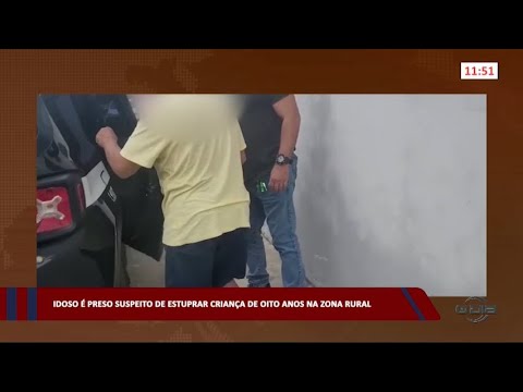 Idoso é preso suspeito de estuprar criança de oito anos na zona rural 20 01 2023