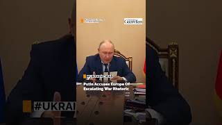 Putin Says European Leaders Are Preparing For War | UKRAINE WAR