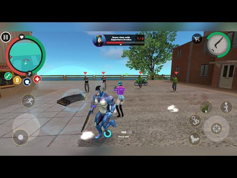 Rope Hero Vice Town | SUPER DATE WITH SUPERHERO ARCTICA  | Android GamePlay