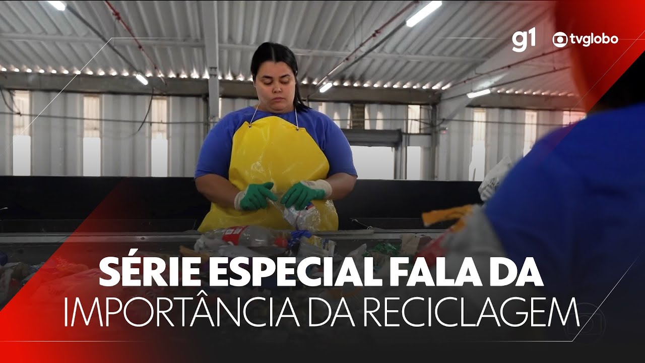 Você sabe reciclar? Série especial do #JN destaca importância do ato #g1 #noticias