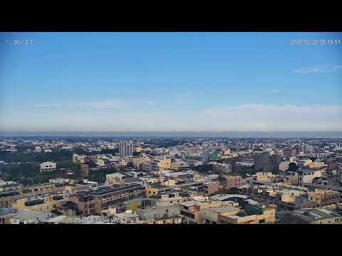 台灣彰化溪湖西面(羊葡小鎮) 即時天氣影像 (颱風/天氣/災害/地震) ，Formosa Taiwan Changhua City Weather Livestream Video .WEST - 全景