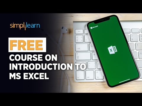 🔥FREE Course On Introduction to MS Excel With Completion Certificate | SkillUp | Simplilearn