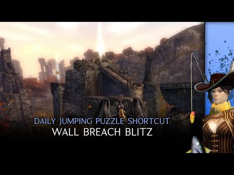 Guild Wars 2 Daily Jumping Puzzle Shortcut - Wall Breach Blitz