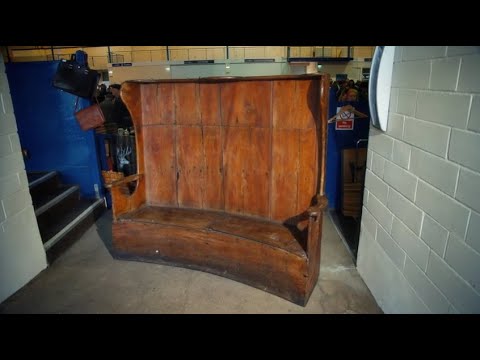 Late 18th Century Oak Settle - Salvage Hunters 1706