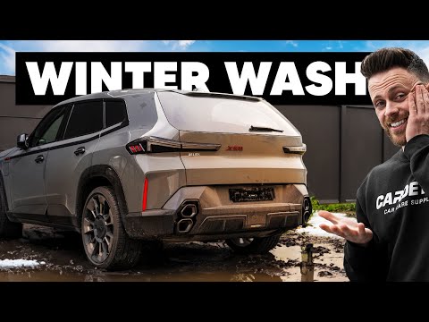 Thumbnail for Cleaning a DIRTY BMW XM - First Winter Wash by BMW XM