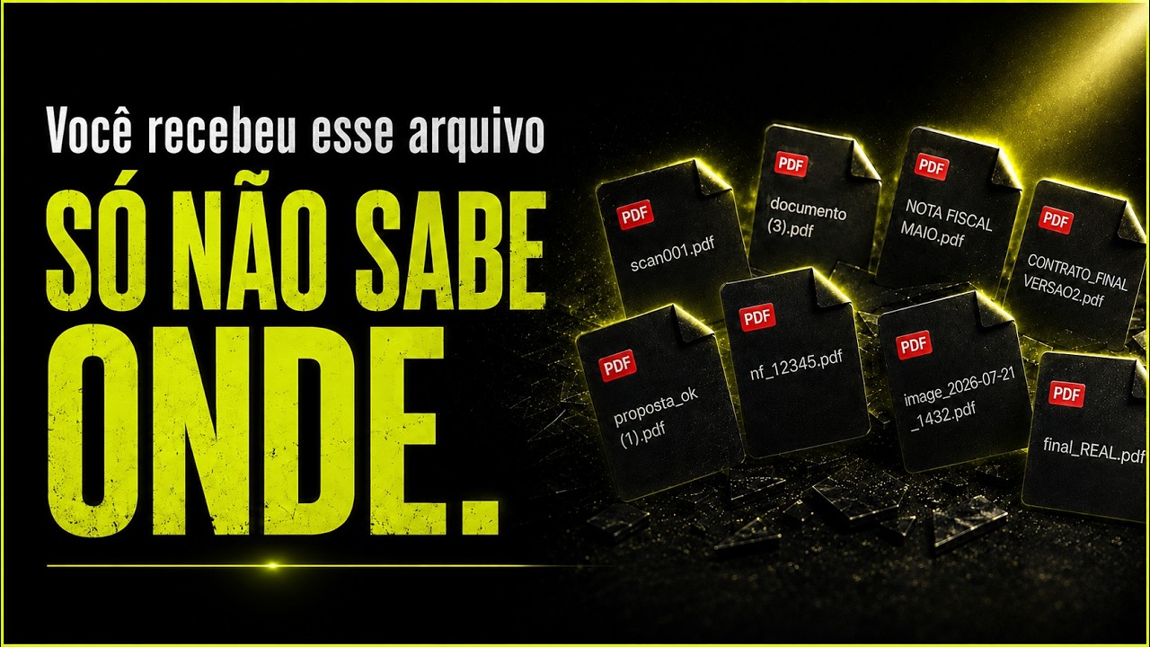 Miniatura do vídeo sobre como fazer o Google Drive se organizar sozinho