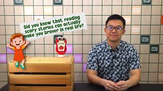 Scary Books Make Kids Smarter & Braver?! 👻📚 | Ketchup on English