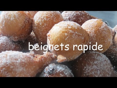 Beignets rapide -pas de temps de repos