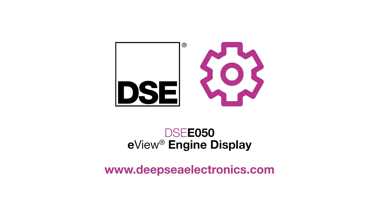 DSEE050 - eView® Engine Display