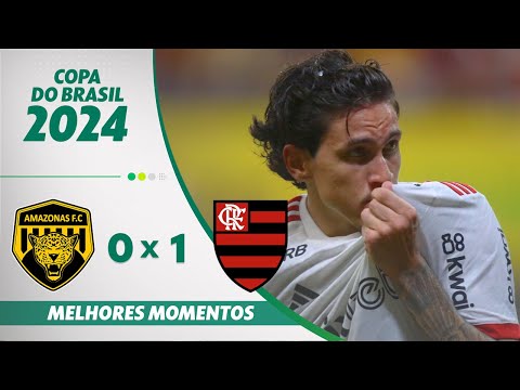 Gols e lances de Amazonas x Flamengo