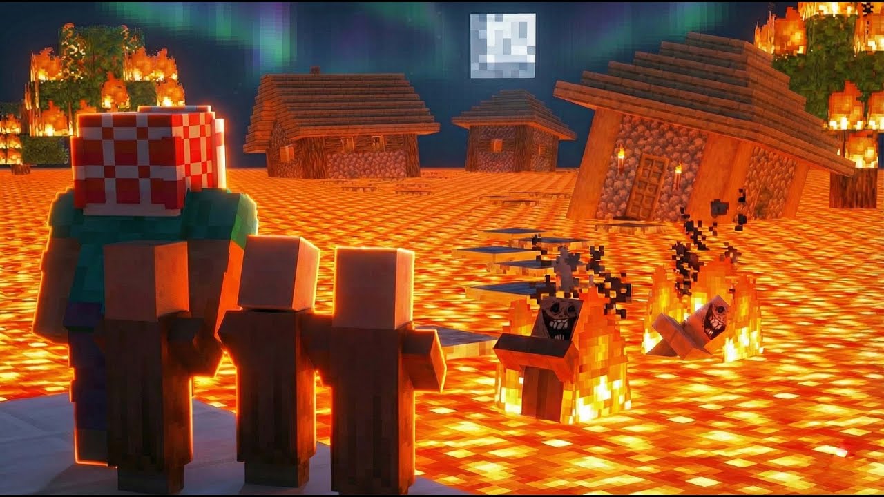 The Floor Is Lava! (Minecraft Movie)