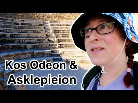 KOS, GREECE: ROMAN ODEON & ASKLEPIEION - where HIPPOCRATES once practiced!!