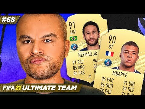 Tá difícil SEGURAR a dupla NEYMAR e MBAPPÉ! 😤 - EP. #68 - Rumo ao Topo | FIFA 21 XONE