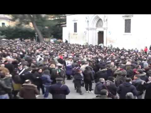ONDA TG 17.01.2015 - SULMONA NON DIMENTICA SASA'   DOMANI MESSA IN CATTEDRALE