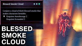 Blessed Smoke Cloud - Divinity 2 [Crafted Skill]