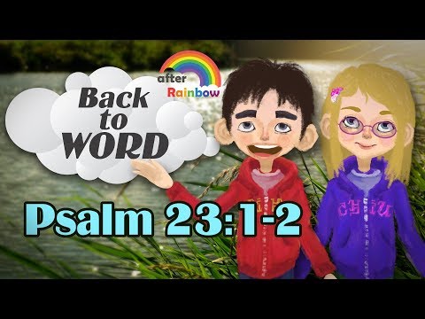 Psalm 23:1-2 ★ Bible Verse | Bible Study for Kids 📚 Year One/ Book 05